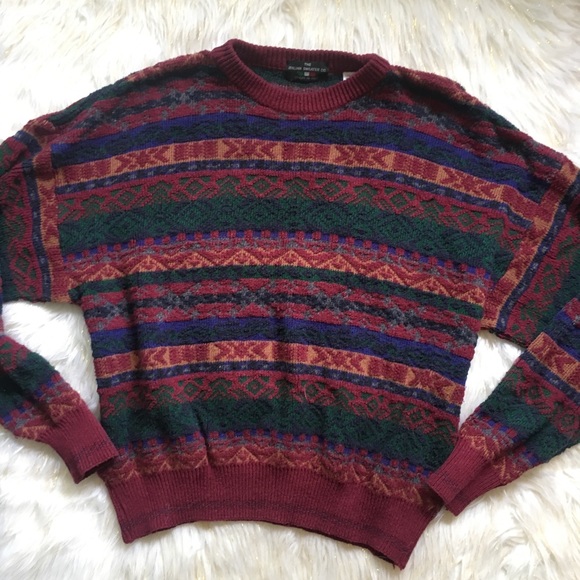 The Italian Sweater Co Sweaters - The Italian Sweater Co Multi Color Sweater